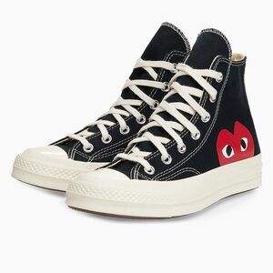 CdG PLAY x Converse Women's Chuck Taylor All Star Peek-A-Boo High-Top Sneakers